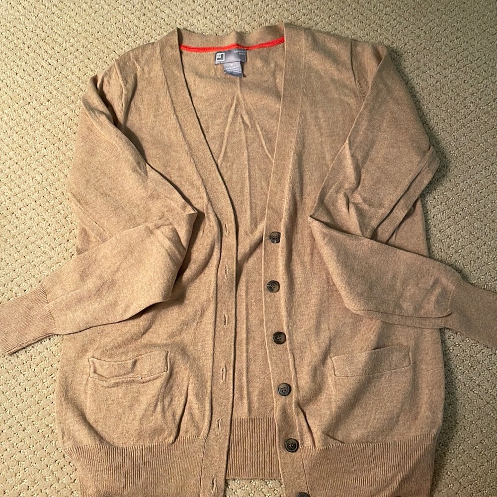 JCP cashmere blend cardigan, size M